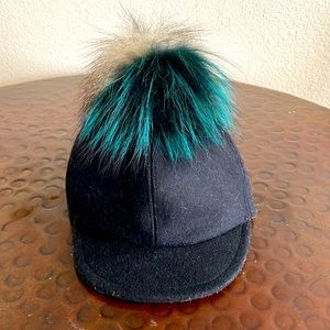 Fendi Foxball Rider’s Cap